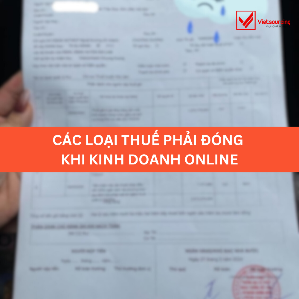 Thuế khi kinh doanh online